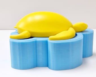 Small 3d sea turtle silicone mould