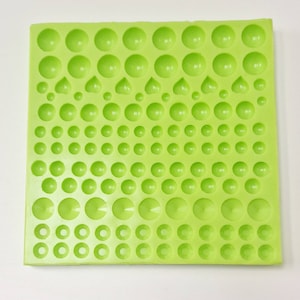 Resin/paint Gem Silicone Slab Mould 