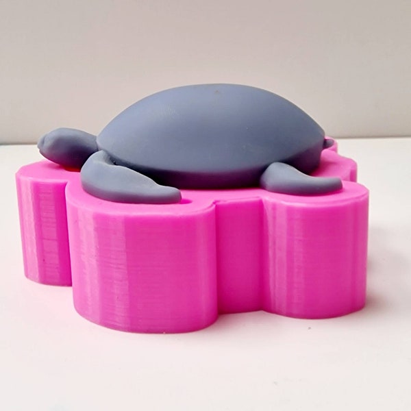 Moule en silicone pour bébé tortue