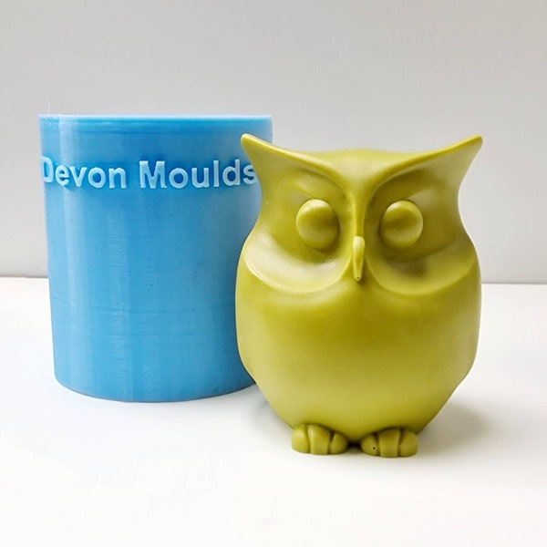 Medium Chubby owl silicone mould