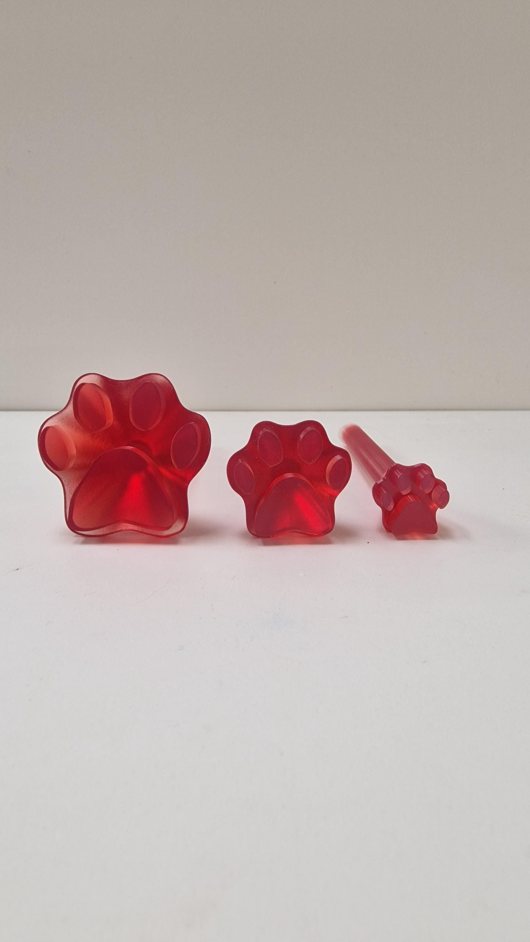 Paw print tool set #1