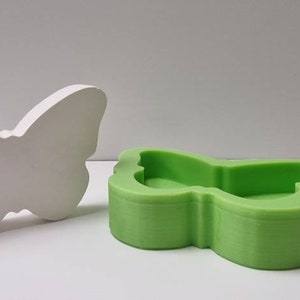 Butterfly #1 silicone mould, concrete, plaster shapes