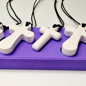Cross pendant silicone mould, cross necklace mold