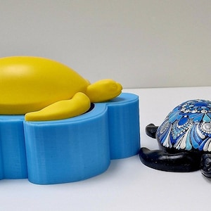 Small 3d sea turtle silicone mould image 3