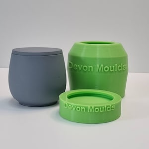 Plump Pot and Lid silicone moulds.