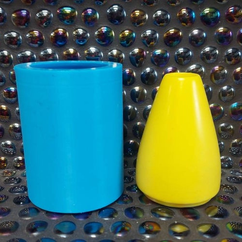 20cm Vase Silicone Mould Vase Mold Jesmonite Vase Concrete Etsy