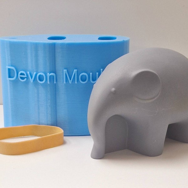 Nelly der Elefant 3D Silikonform