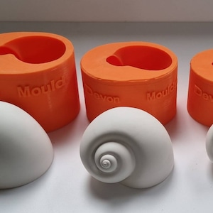 Apple snail shell silicone mould