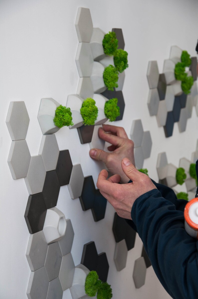 Background Office Wall Installation 3d Wall Panel Etsy