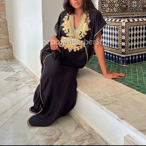 Moroccan kaftan for women, caftan moroccan,djellaba moroccan, dubai kaftan,loungewear,kaftan one size,gift for her , arabic dress ,abaya