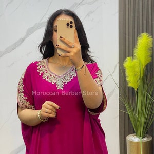 Butterfly Abaya cotton purple, kaftan abaya oversized, butterfly abaya pink, purple Kaftan oversize, yellow kaftan oversize M to 4XL