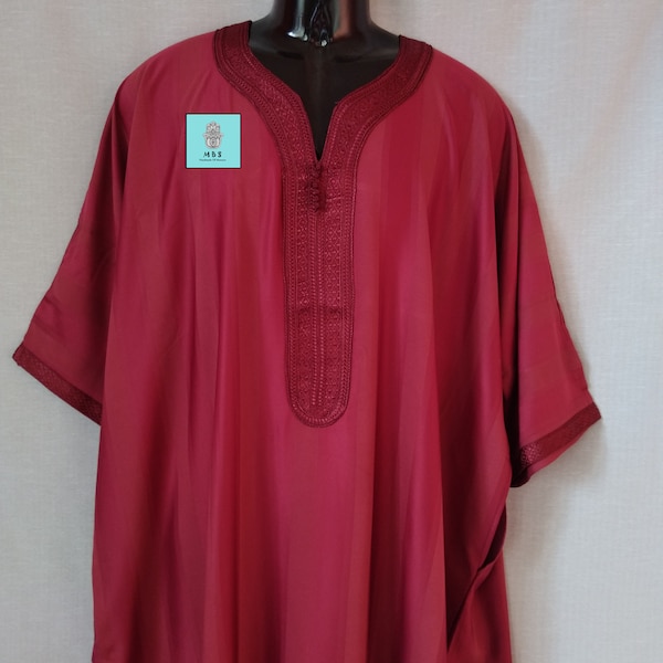 Caftan pour homme, qamis marocain, caftan pour homme, caftan pour homme, robe marocaine pour homme, homme du jubba, robe pour homme de l'Aïd, cadeau pour homme, Gandoura MEN