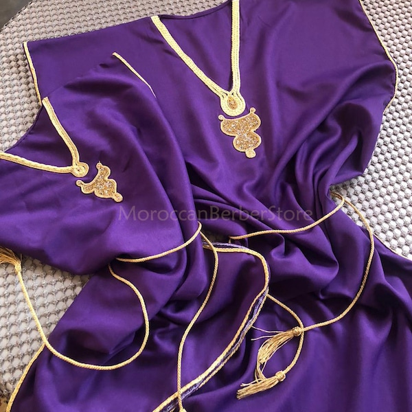 kaftan Mommy and me,purple kaftan for mom and daughter ,kaftan moroccan,kaftan dress,RAMADAN KAFTAN,Eid kaftan, daughter matching,