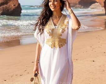kAFTAN - Kaftan for WOMEN - MOROCCAN Kaftan - Loungewear - Resortwear - Summer party dress - Beach party dress - Oriental party dress -