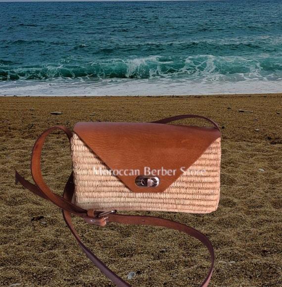 Raffia Bag summer Beach Bag Moroccan Raffia Handbag Crossbody Bag Beach Bag Raphia Bags Handmade Bag Minimalist Bag Gift for Her Etsy UK