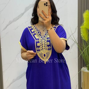 Cotton kaftan dress, Loungewear woman,Moroccan Kaftan,beach cover ups for women ,resortwear,kaftan house dress,
