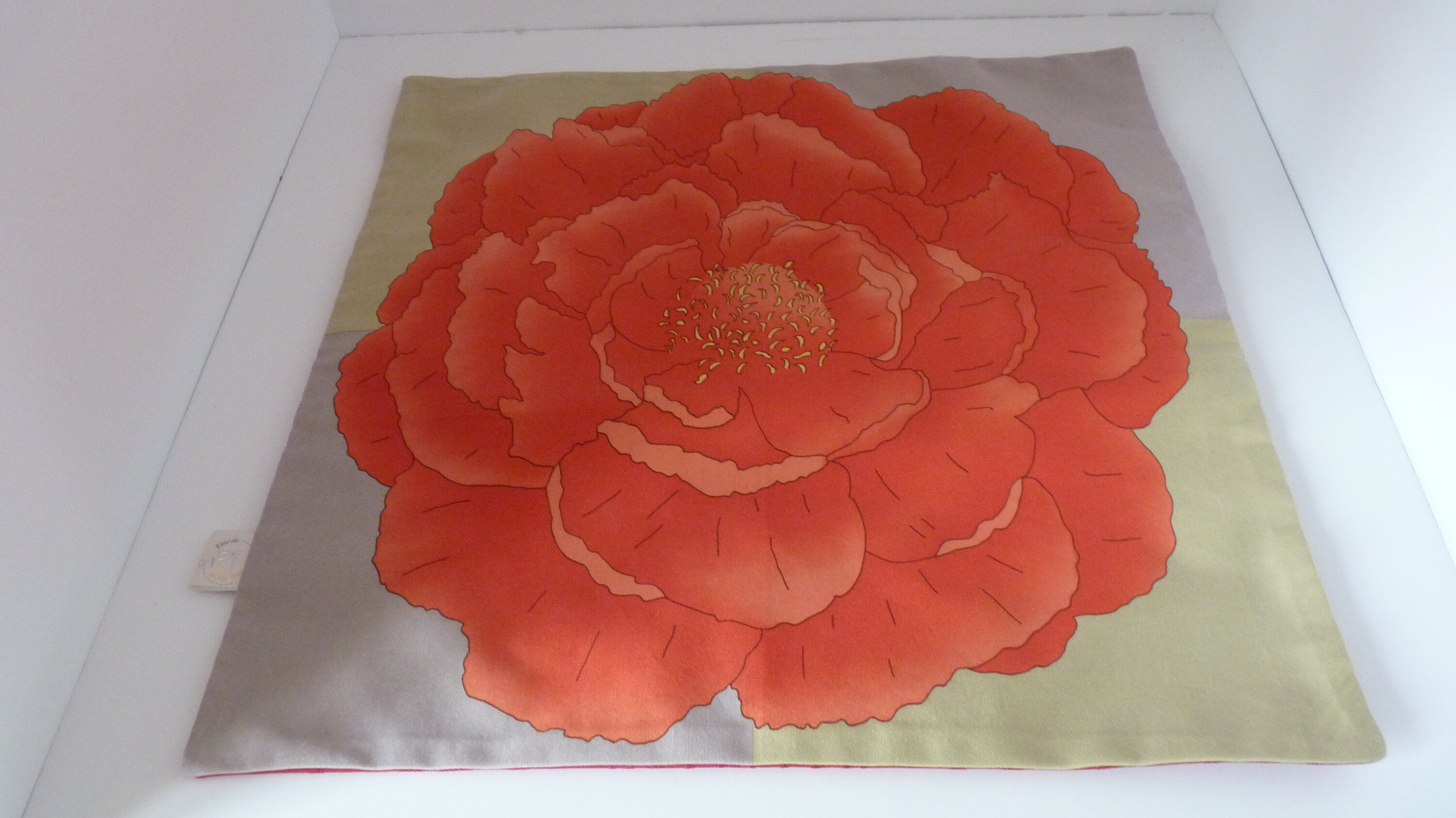 Housse de Coussin Fleur 40x40 cm