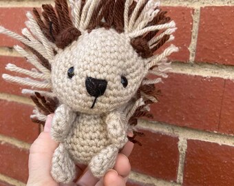 PATTERN, Hedgehog Buddy, crochet pdf pattern
