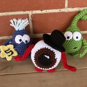 PATTERN ONLY. Bundle. Anatomy Buddies crochet pattern bundle