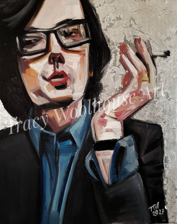 Jarvis Cocker Original Oil Painting - Etsy UK