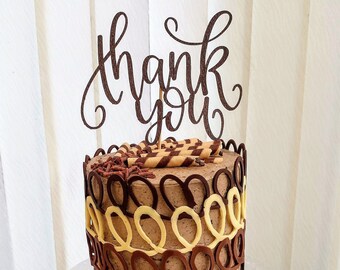 Merci Cake Topper Etsy Merci Cake Topper Etsy