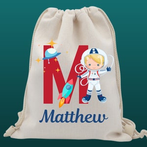 Sac de sport à cordon de serrage personnalisé | Sac à cordon | Sac en PE | Kit de sac de sport | Sac d’école/de garderie | Kit astronaute Bag | Sacs pour garçons