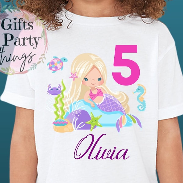 LIVE FREE MERMAID TEE