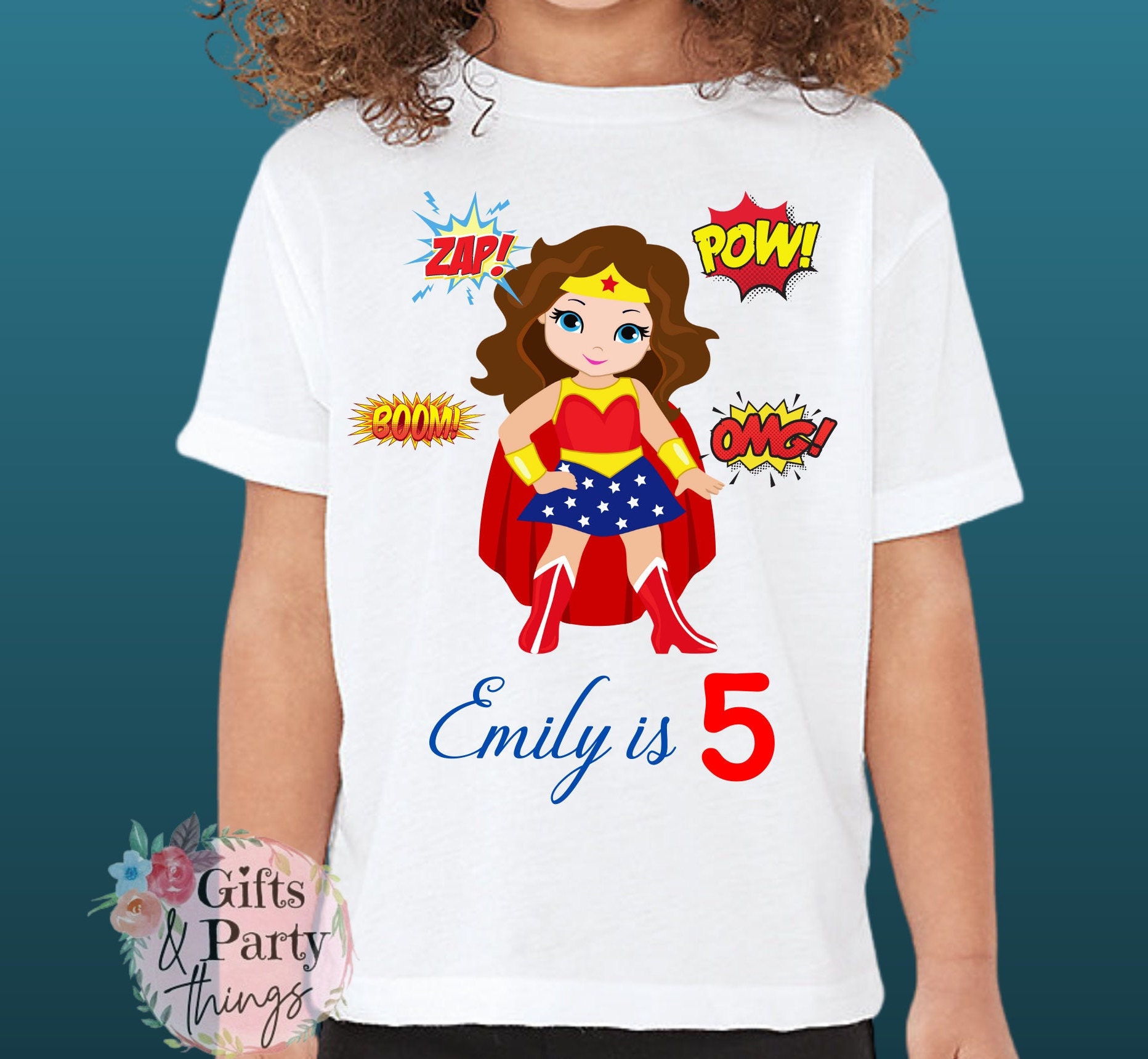 Prestador Definir Humillar Camiseta de niña de superhéroe personalizada CUALQUIER NOMBRE - Etsy México