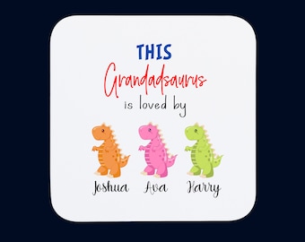 Personalizado Grandad Coaster / Custom Coaster Grandpa / Fathers Day Gift Grandad / Regalo de cumpleaños Grandad / Regalo de la costa / Regalo de Navidad del abuelo