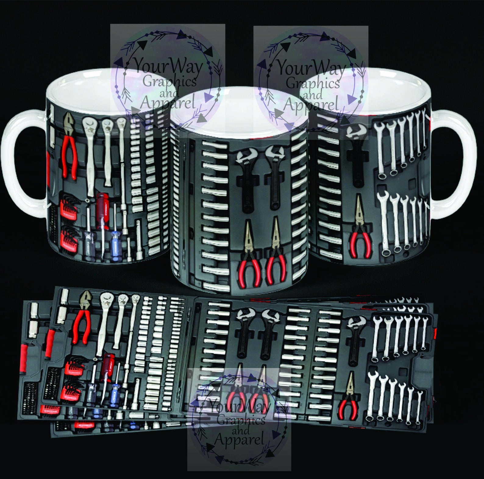 Tool Box Coffee Mug 15oz Ceramic Etsy