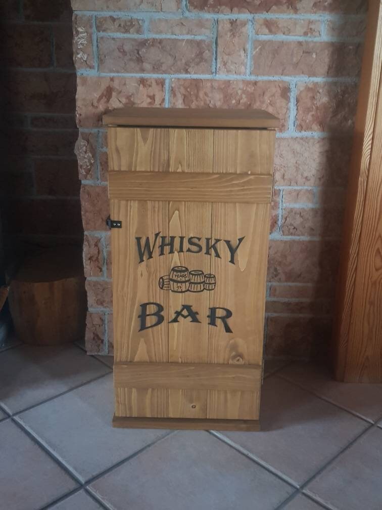 Frachtkiste Couchtisch Bar Minibar Regal Tisch Schrank Whisky | Etsy