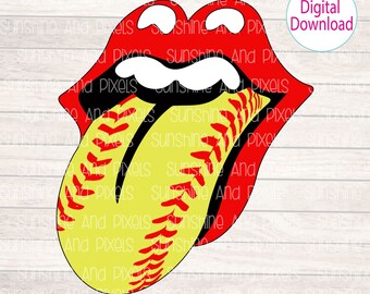 Softball Png Etsy