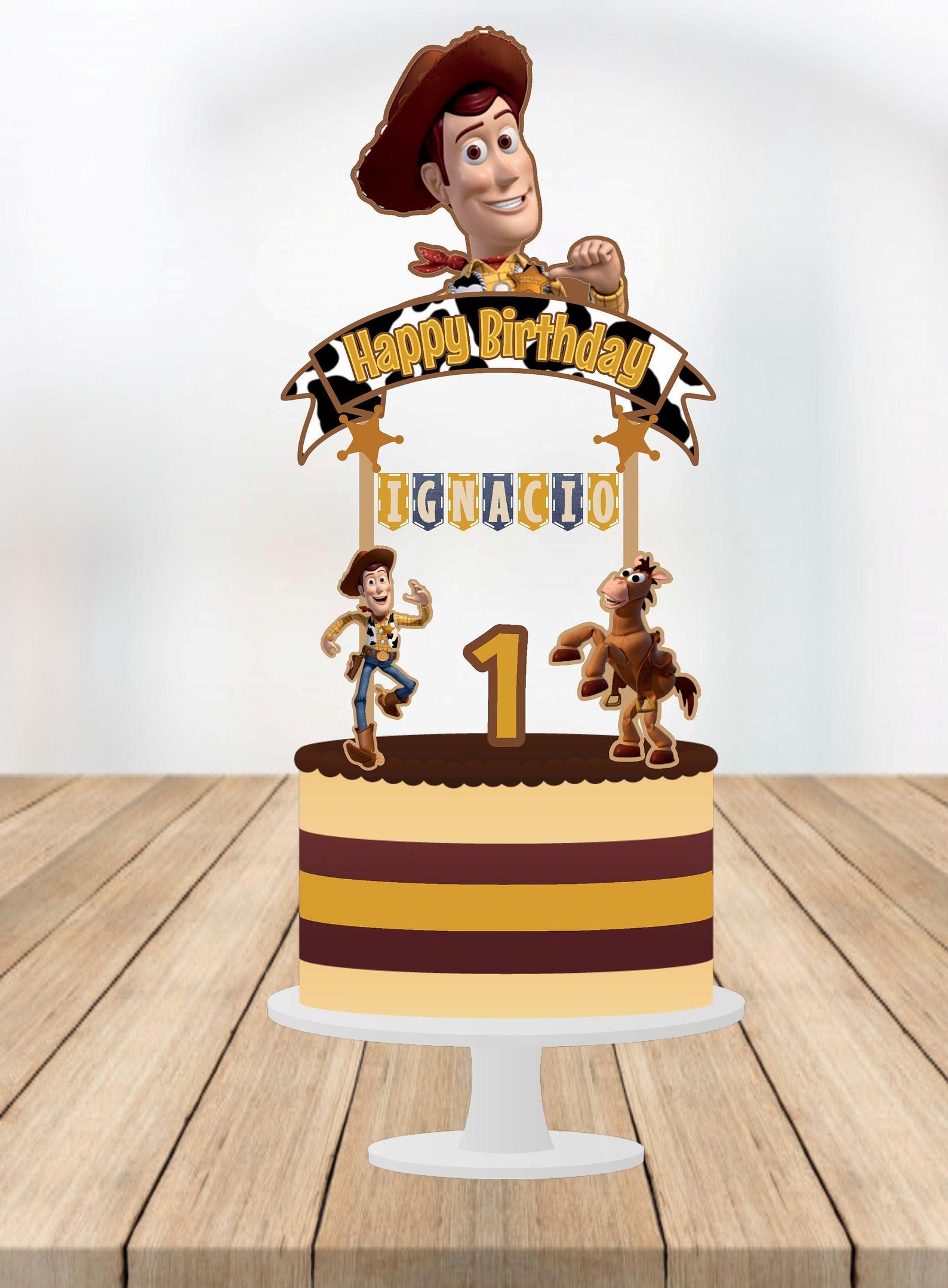 Woody Cake Topper Woody Birthday Woody Party Woody Party | Etsy