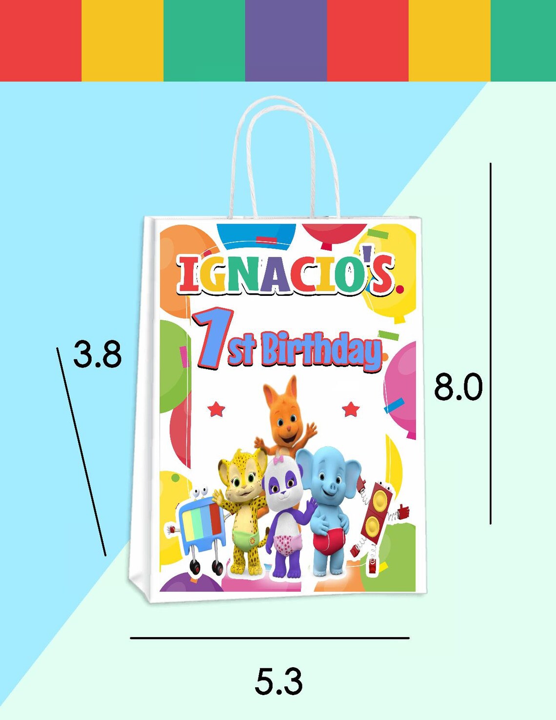 Word Party Party favors Word Party Treat Bags Word Party Etsy