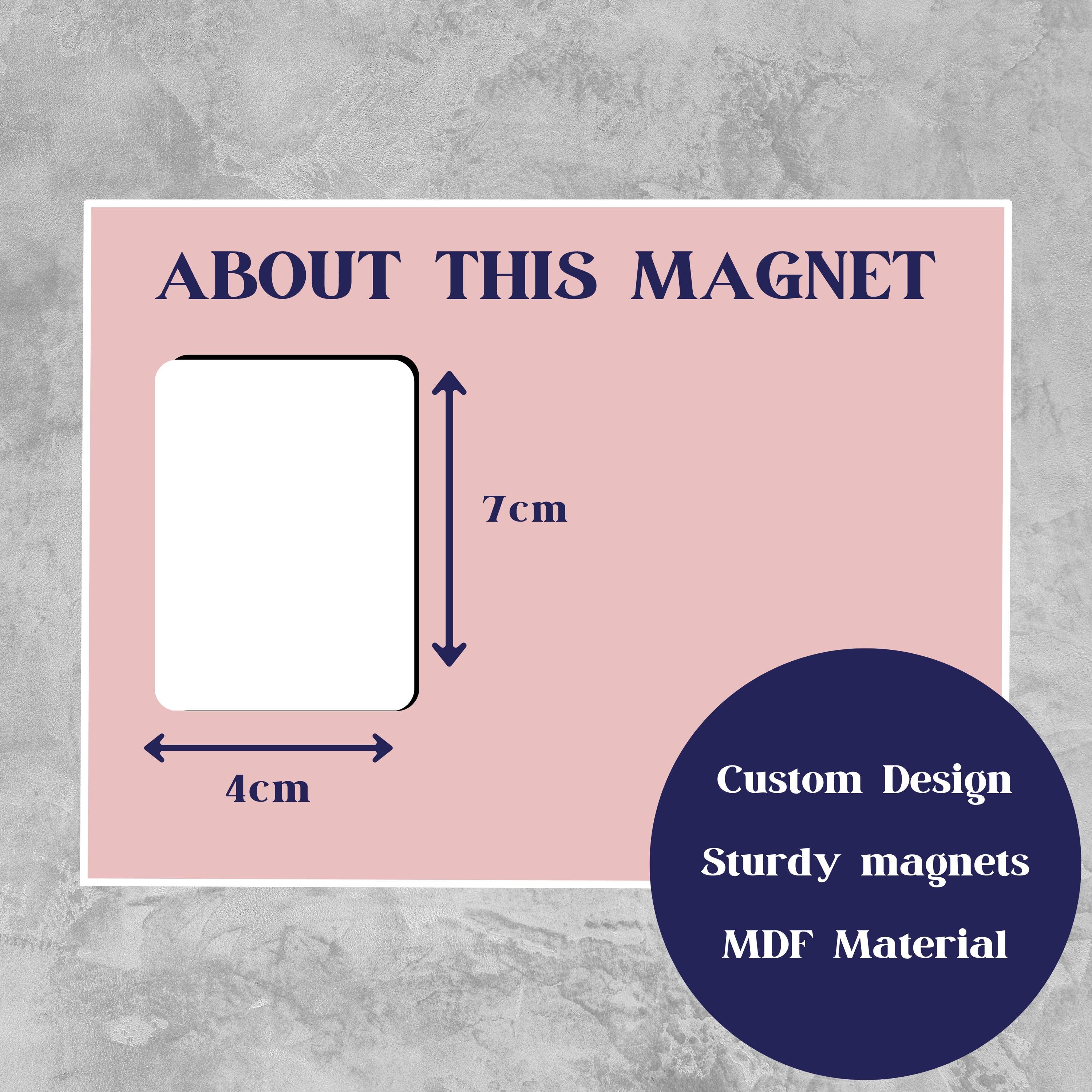 Designable Magnets Personalised Magnet | Rectangle Magnet With Custom Design ...