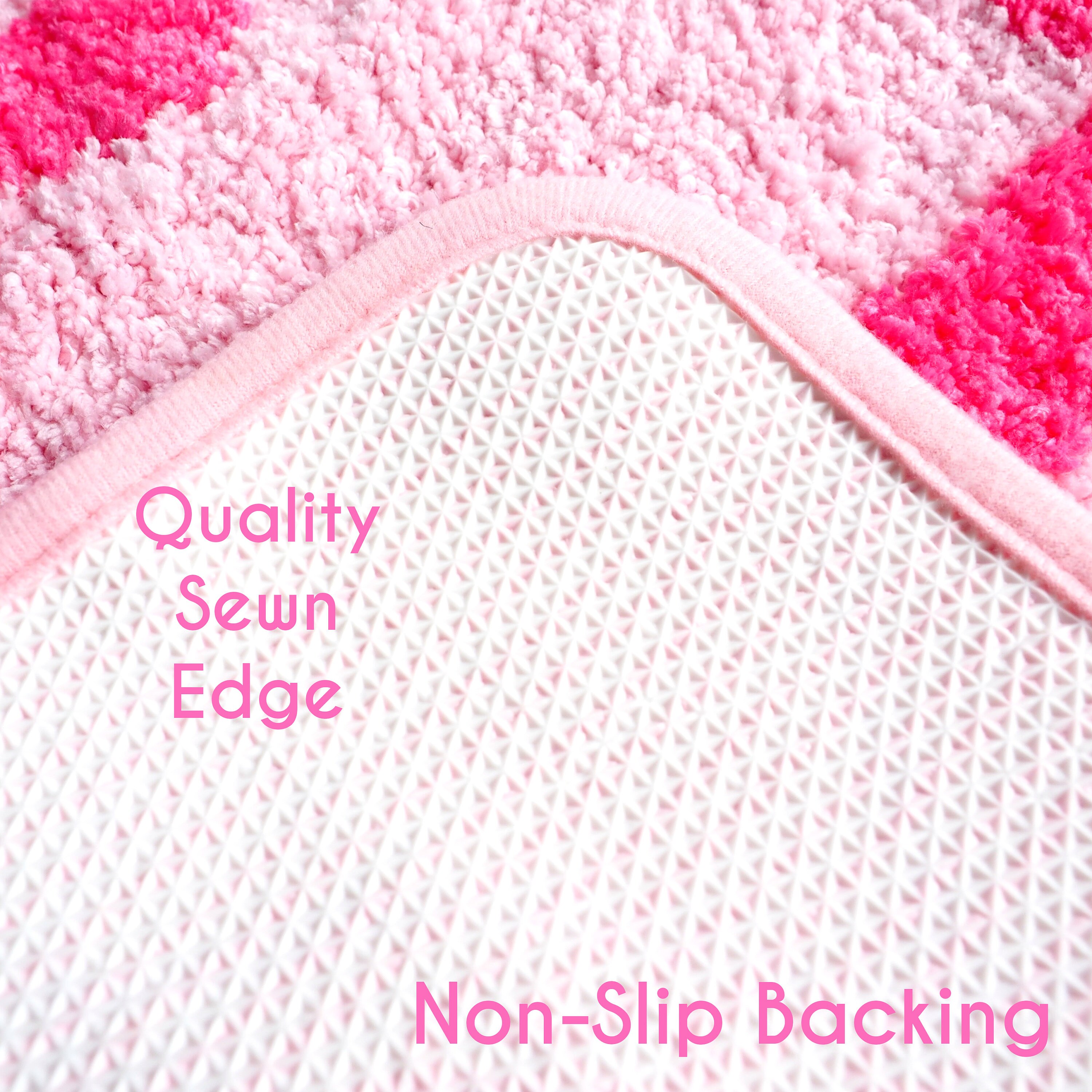 Get Naked Bath Mat Hot Pink Funny Cute Bathroom Rugs Magenta Etsy