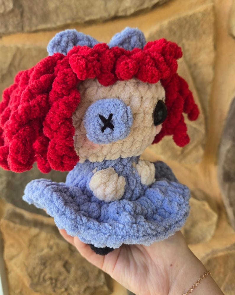 Low Sew Circus Ragdoll Pdf Crochet Pattern Ragatha the Amazing Digital ...