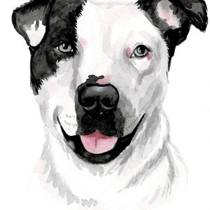 Retrato de mascota en acuarela personalizado Pintura de perro y gato en acuarela Retrato de perro personalizado Regalo conmemorativo para mascotas Mascota en acuarela personalizada Retrato de mascota personalizado