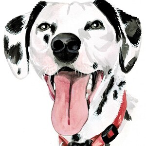 Retrato de mascota personalizado acuarela pintura de papel Pop Art Retrato de perro, Regalo de amante del perro, Pintura de perro, Arte pop personalizado, Memorial de mascotas