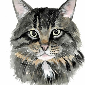 Acuarela original Pintura personalizada para mascotas Pintura de perro Retrato personalizado para mascotas Regalo conmemorativo para perros para amantes de los perros Pintura de retrato de mascota