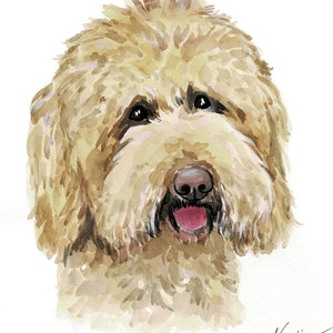 Watercolor pet portrait Dog portrait Custom pet painting from photo Pet memorial gift Pet portrait custom Pet loss gift Dog art pets