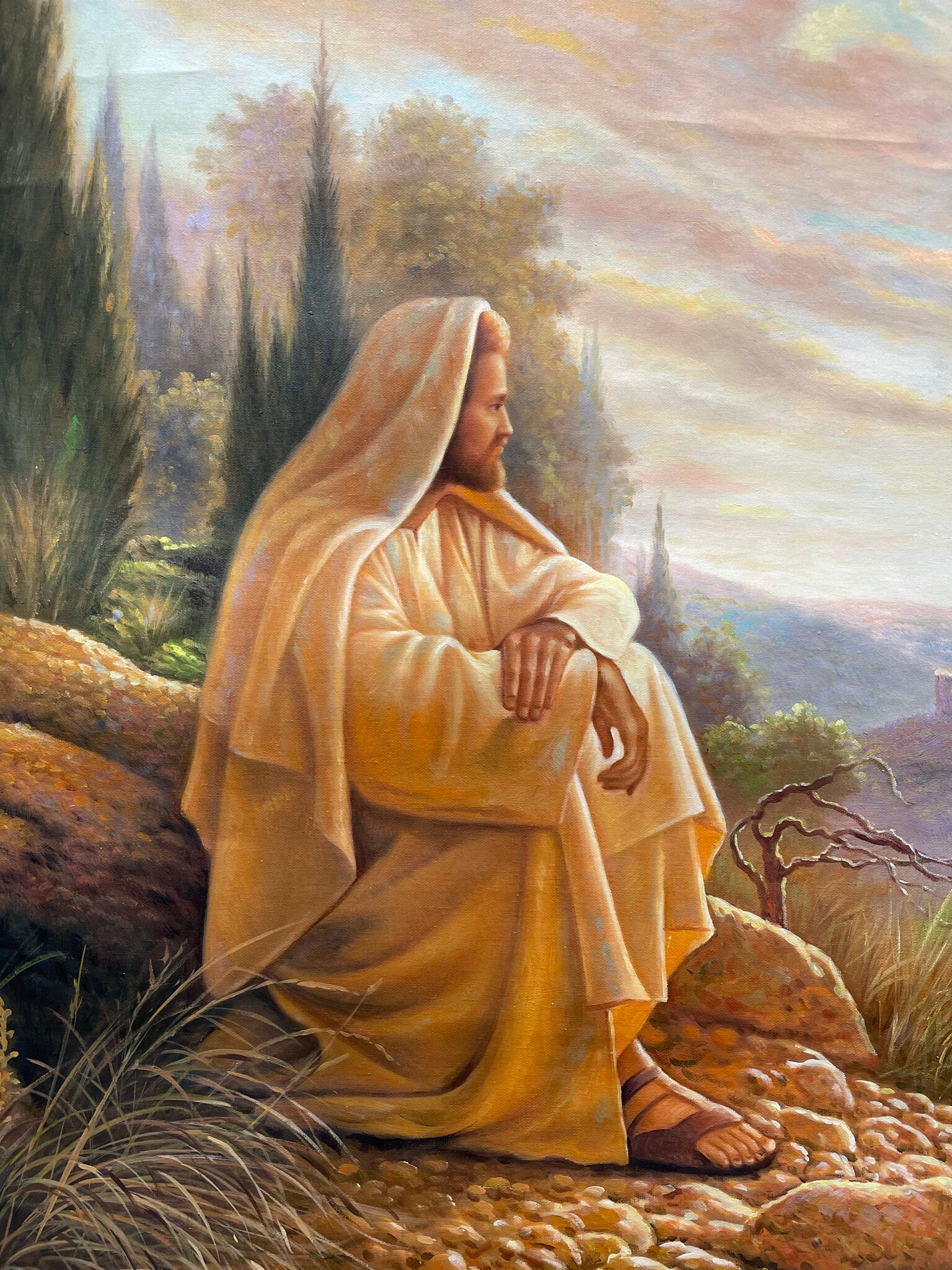 100 Handpainted 36in X24in Jesus Oil Paintings Etsy