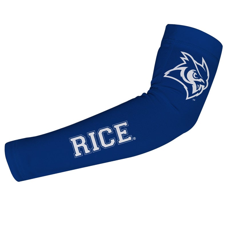 Rice Owls Blue Arm Sleeves Pair