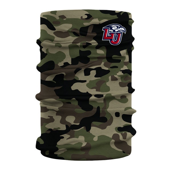 Liberty University Flames Neck Gaiter Camo Green