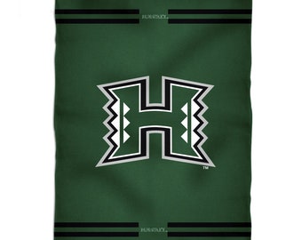 Manta polar verde de los Hawaii Rainbow Warriors