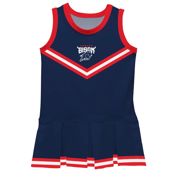 Howard University Bison Vive La Fete Game Day Blue Sleeveless Girl
