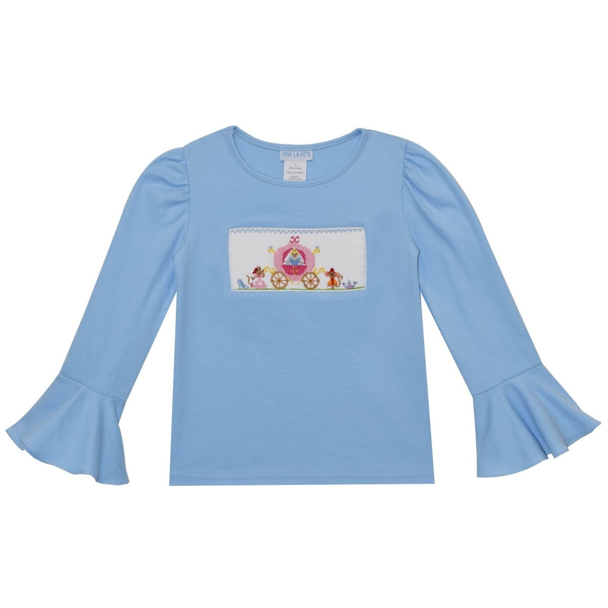 新品Bluelea Bellsleeve embroidery blouse 新品Bluelea Bellsleeve embroidery blouse - メルカリ