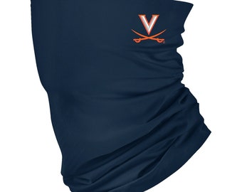 Virginia Cavaliers Solid Navy Neck Gaiter
