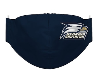 Georgia Southern Eagles Face Mask Solid Blue