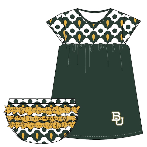 Baylor Cap Sleeve Dress and Bloomer